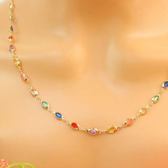 "New Beautiful Design Necklace Chain for Women/Girls, Gift, N594 - Picture 5 of 10
